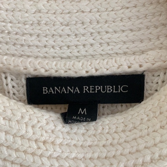 BANANA REPUBLIC Mockneck Sweater - Medium - Picture 4 of 5